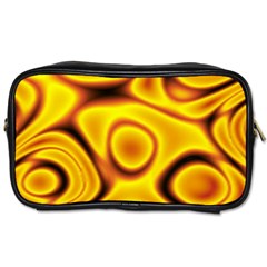 Golden Honey Toiletries Bag (two Sides) by Sabelacarlos