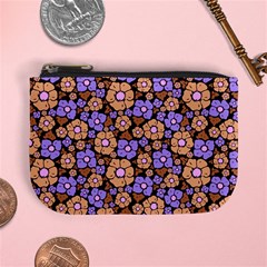 Nostalgic Flowers Mini Coin Purse by FloraaplusDesign