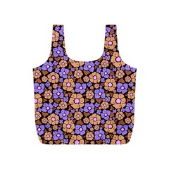 Nostalgic Flowers Full Print Recycle Bag (s) by FloraaplusDesign