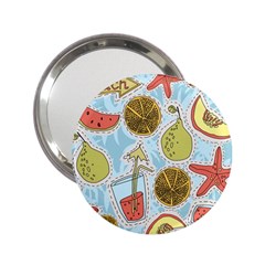 Tropical Pattern 2 25  Handbag Mirrors