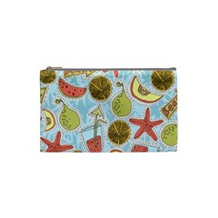 Tropical Pattern Cosmetic Bag (small) by GretaBerlin