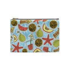 Tropical Pattern Cosmetic Bag (medium) by GretaBerlin