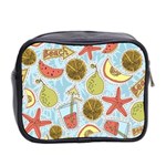 Tropical pattern Mini Toiletries Bag (Two Sides) Back