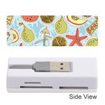 Tropical pattern Memory Card Reader (Stick) Front