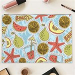 Tropical pattern Cosmetic Bag (XXL) Front