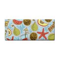 Tropical Pattern Hand Towel by GretaBerlin