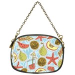 Tropical pattern Chain Purse (One Side) Front