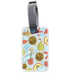 Tropical Pattern Luggage Tag (two Sides) by GretaBerlin