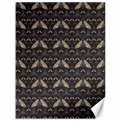 Moth Pattern Canvas 12  X 16  by GretaBerlin