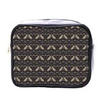 Moth pattern Mini Toiletries Bag (One Side) Front