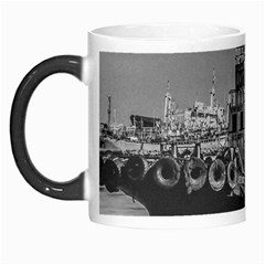 Tugboat At Port, Montevideo, Uruguay Morph Mugs by dflcprintsclothing