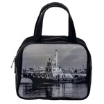 Tugboat At Port, Montevideo, Uruguay Classic Handbag (Two Sides) Back