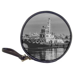 Tugboat At Port, Montevideo, Uruguay Classic 20-cd Wallets by dflcprintsclothing