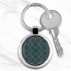 Decorative Wheat Wreath Stars Key Chain (round) by pepitasart