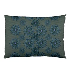 Decorative Wheat Wreath Stars Pillow Case (two Sides) by pepitasart