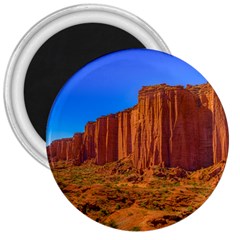 Talampaya National Park Landscape, La Rioja, Argentina045 3  Magnets by dflcprintsclothing