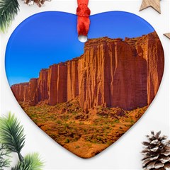 Talampaya National Park Landscape, La Rioja, Argentina045 Ornament (heart) by dflcprintsclothing