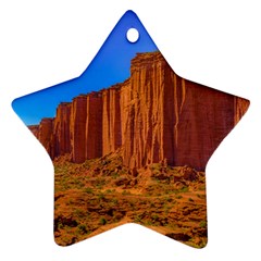 Talampaya National Park Landscape, La Rioja, Argentina045 Ornament (star) by dflcprintsclothing