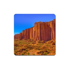 Talampaya National Park Landscape, La Rioja, Argentina045 Square Magnet by dflcprintsclothing