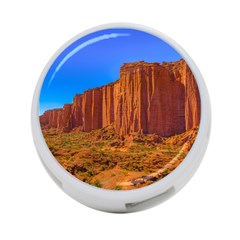 Talampaya National Park Landscape, La Rioja, Argentina045 4-port Usb Hub (one Side) by dflcprintsclothing