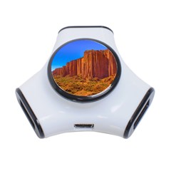 Talampaya National Park Landscape, La Rioja, Argentina045 3-port Usb Hub by dflcprintsclothing