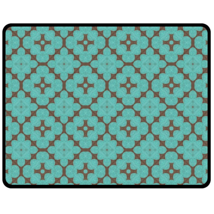 Tiles Fleece Blanket (Medium) 