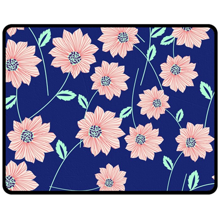 Floral Fleece Blanket (Medium) 