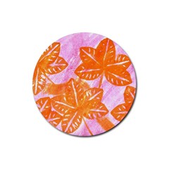 Colorful Rubber Coaster (round)  by ginnyden