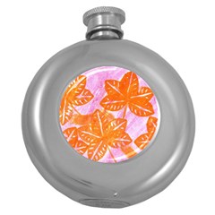 Colorful Round Hip Flask (5 Oz) by ginnyden