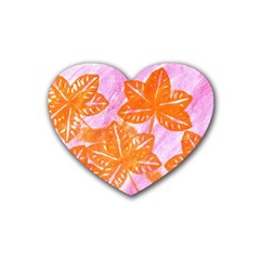 Colorful Heart Coaster (4 Pack)  by ginnyden