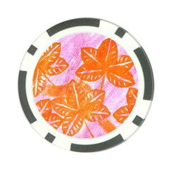 Colorful Poker Chip Card Guard by ginnyden