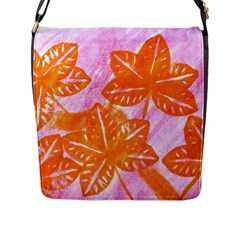 Colorful Flap Closure Messenger Bag (l) by ginnyden