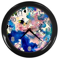 Complementary Contrast Wall Clock (black)