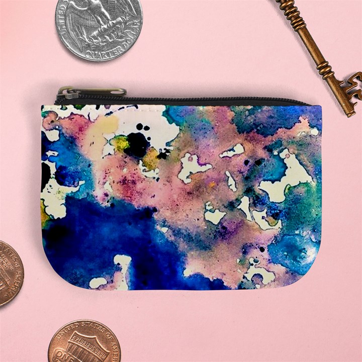 Complementary contrast Mini Coin Purse