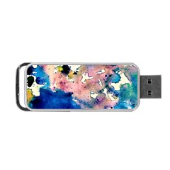 Complementary Contrast Portable Usb Flash (one Side) by ginnyden