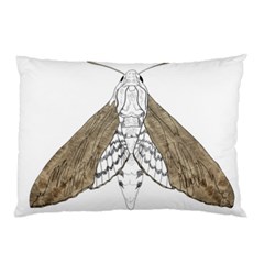 Surreal Moth At Night Pillow Case by GretaBerlin