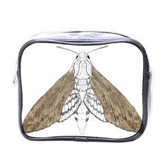 Surreal Moth At Night Mini Toiletries Bag (one Side) by GretaBerlin