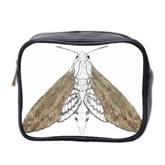 Surreal Moth At Night Mini Toiletries Bag (two Sides) by GretaBerlin