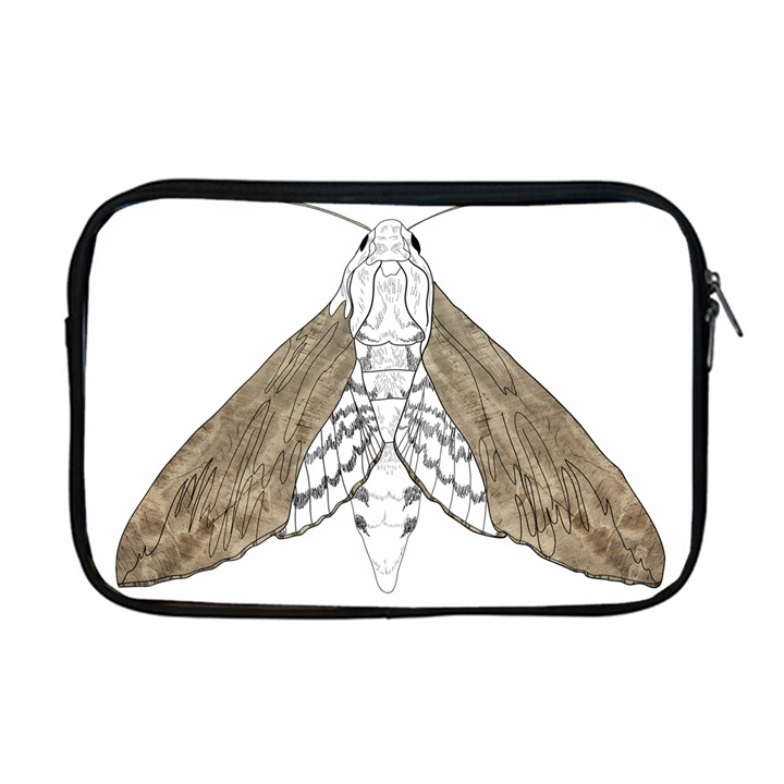 Surreal moth at night Apple MacBook Pro 17  Zipper Case