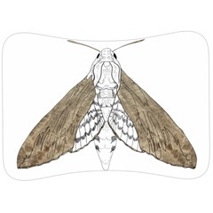 Surreal Moth At Night Velour Seat Head Rest Cushion by GretaBerlin