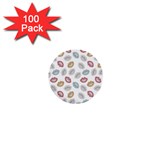 Happy Doodle Laugh 1  Mini Buttons (100 pack)  Front