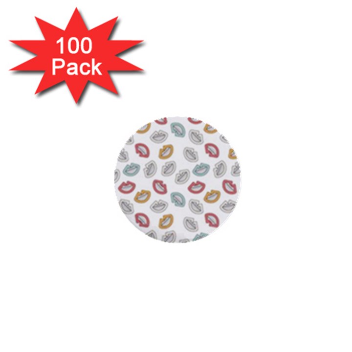 Happy Doodle Laugh 1  Mini Buttons (100 pack) 