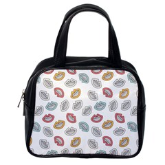 Happy Doodle Laugh Classic Handbag (one Side) by tmsartbazaar