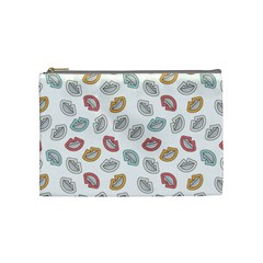 Happy Doodle Laugh Cosmetic Bag (medium) by tmsartbazaar