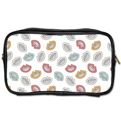 Happy Doodle Laugh Toiletries Bag (one Side) by tmsartbazaar