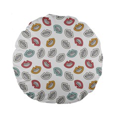 Happy Doodle Laugh Standard 15  Premium Round Cushions by tmsartbazaar