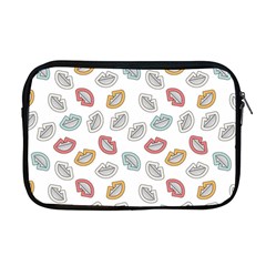 Happy Doodle Laugh Apple Macbook Pro 17  Zipper Case by tmsartbazaar