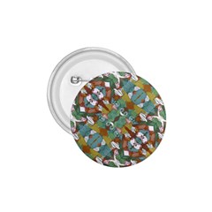 Multicolored Collage Print Pattern Mosaic 1 75  Buttons