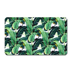 Tropical Banana Leaves Magnet (rectangular) by goljakoff