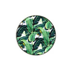 Tropical Banana Leaves Hat Clip Ball Marker by goljakoff